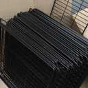 41 Panels Pet Playpen, 35.4" L x 23.6" W x 23.6" H Small Animal Playpen with 2 Doors, C&C Cage for Guinea Pigs,Rabbit,Bunny,Hedgehogs, Puppy Play Pen Indoor Outdoor, Two-Story Chicken Play Pen