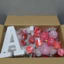 LED Marry Me Light Up Letters with Rose Petals, Love Candles, USB Lamp, Romantic Proposal Decorations