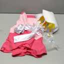 KaKaxi Halloween Costume Evening Dresses with Waist Belts Gloves Hats Golden Crown Leggings Earrings for Women (Medium)