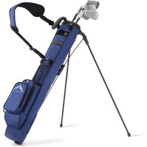 uniHimal Golf Lightweight Stand Carry Bag Easy to Carry and Durable Pitch n Putt Golf Bag for The Driving Range, Par 3 and Executive Courses31.5 inches Tall