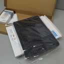 Ultra-Slim Bluetooth Keyboard with Built-in Touchpad and Mouse Portable Mini Wireless Keyboard Rechargeable 7-Color Backlit for Apple iPad iPhone Samsung Tablet iPhone Smartphone iOS Android Windows (black)