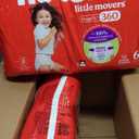 Huggies Size 6 Baby Diapers, Little Movers HuggFit 360 Baby Diapers with 360 Waistband, Size 6 (35+ lbs), 104 Count (2 Packs of 52), Packaging May Vary