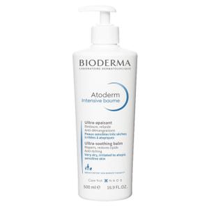 Bioderma Atoderm Intensive Balm UltraNourishing Body Cream for Dry Skin, 16.9 Fl Oz