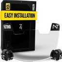 Nxtrnd VZR1 Football Visor, Flat Lens Technology, Fits Adult & Youth Football Helmets