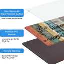 Farmhouse Kitchen Rug Sets of 2 Piece Cushioned Comfort Mat for Home & Office Non Slip Rugs and Mats Anti Fatigue Kitchen Mats for Kitchen Floor Comfort Standing Carpet Runner Rugs17.3 47"+17.3" 30"