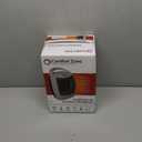 Comfort Zone Oscillating Indoor Space Heater, Portable, Ceramic, Electric, Energy-Efficient, Adjustable Thermostat, Tip-Over Switch, Overheat Protection, Ideal for Home, Bedroom, Office, 1500W, CZ449E (Gray)