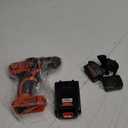 BLACK+DECKER 20V MAX Cordless Drill and Driver, 3/8 Inch, With LED Work Light, Battery and Charger Included (LDX120C)