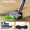 KARDV Cordless Vacuum Cleaner, 500W/40Kpa Vacuum Cleaners for Home, 60Mins Stick Vacuum with LED Display, Anti-Tangle & Wall Mount Charging, 8 in 1 Lightweight Vacuum for Hard Floors Carpet Pet Hair