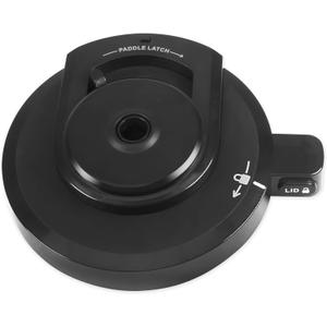 Ninja Creami Lid Replacement, Outer Bowl Lid for Ninja NC301 Ice Cream Maker, Reusable Ninja Creami Replacement Lid, Compatible with Ninja NC299AMZ/NC301/NC300/CN305A/CN301CO Series (NO Paddle)