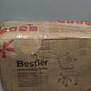 Primy Drafting Chair Tall Office Chair with Flip-up Armrests Executive Ergonomic Computer Standing Desk Chair with Lumbar Support and Adjustable Footrest Ring (Black) (934-Z)