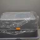 XXXL Stainless Steel Litter Box with LidExtra Large 28"L*20"W*18.1"H Metal Cat Litter Boxs,Jumbo Enclosed Removable Litter Box High Sides For Big Cats,with Cat Litter Scoop, Leak-Proof, Easy to Clean