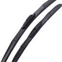 26"+20" OEM SightLine Hybrid Wiper Blade Replacement For Toyota Highlander 2019-2008 Camry 2024-2018 Avalon 2022-2019 Sienna 2024-2021/Dodge Grand Caravan 2022-2008 /Ford Edge Windshield Wipers