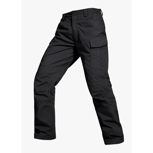 FREE SOLDIER Men's Water Resistant Pants Relaxed Fit Tactical Cargo Work Pants with Multi Pocket Size 34