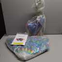 Alpine Corporation | 23"H Outdoor Metallic Peacock Tail-Spread Yard Statue Vibrant Garden Sculpture for Patio, Lawn & Entryway Décor Multicolor Finish