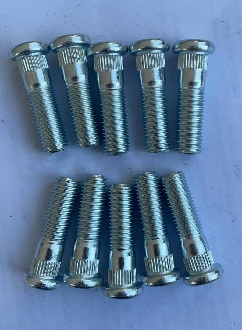 10pcs Front Rear M12x1.5 Wheel Stud Bolts 610-360 Compatible with Honda CR-V Civic Accord Pilot Odysse HR-V, Crosstour & Acura RDX, TLX, TSX, TL, RL, NSX, CL, Legen & Isuz Oasis