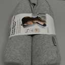 Dot&Dot Twist Memory Foam Travel Pillow for Airplanes - Travel Neck Pillow for Sleeping - Airplane Pillow for Neck Support, Chin, Lumbar and Leg - Adjustable, Bendable Neck Roll Pillow (Gray)