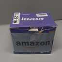 Jensense LED Edison Light Bulbs 8 Watt Dimmable 5000K Daylight White, E26 60 Watt Equivalent, Vintage Bulbs 800lm CRI 90 Clear Glass 6 Pack