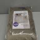 MIULEE Taupe Velvet Curtains 96 inches 2 Panels - Luxury Room Darkening Window Drapes for Bedroom Living Room Thermal Insulated Super Soft Blackout, Back Tab Rod Pocket Pinch Pleated, W52 x L96