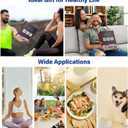 Chicken Shredder Tool Twist Meat Shredder Large-Meat Masher for Chicken Breast Ground Beef Pork with Up-grated Stainless Steel Spikes Kitchen Gadgets Essentials (Blue&Black)