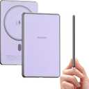 Kuulaa for MagSafe Battery Pack 5000mAh Slim Magsafe Portable Charger 0.28in Magnetic Wireless Apple Portable Charger 20W USB-C Power Delivery Power Bank for iPhone 16/15/14/13/12 Series (Purple)