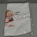 Cilrii Western Christmas Kitchen Towels, Cowgirl Christmas Dish Tea Towels for Kitchen Decor, Pink Bow Cowgirl Boots Xmas Decorative Hand Towel for Bathroom, 16x24 Inch (Red)