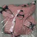 ICEFANG GN8 Tactical Dog Harness for X-Large Sized Dogs,Full Metal Buckles,Reflective in Training Walking K9 Dog Vest,No-Pull Front Leash Clip,Adjustable Pet Harness (Pink, XL (Pack of 1))