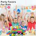 134 Pcs Pop Party Favors for Kids, Fidget Treasure Box Toys, Classroom Prizes, Pinata Filler Goodie Bag Stuffers,Treasure Chest, Carnival Prize Box Bulk Toys for Boys Girls