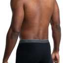 Fruit of the Loom Men's Coolzone Boxer Briefs, Moisture Wicking & Breathable (Black, XL)