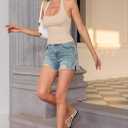Womens Tank Tops Sexy Halter Neck Going Out Tops Summer 2026 Trendy Backless Workout Shirts Sleeveless Y2k Clothes, Nude, Medium