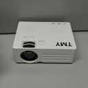 TMY Projector with WiFi and Bluetooth80" screen includedNative 1080P Outdoor Projector, 4K Supported Portable Projector, Compatible with iOS/Android/PC/TV Stick/HDMI/USB, Indoor Outdoor Use