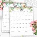 2026-2027 Wall Calendar Extra Large 22"x17", 2026 Wall Calendar 18 Month from January 2026 to June 2027, Hanging Wall Calendars 2026-2027 with Twin-Wire Binding for Home Office Planning Organizing