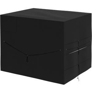 Adnee Pool Heat Pump Cover,40 x 34 x 31 Inches 600D Waterproof Pool Equipment Cover for Winter,Adjustable Pool Heater Winter Cover for Outside Units