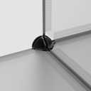 HOMIDEC Closet Organizers and Storage, 9 Cube Storage Organizer, Portable Closet Organizer Storage Cubes Shelves, Grey