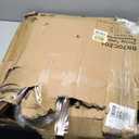 HOOBRO Bamboo Dining Table, Square Dining Table for 2, 27.6" Kitchen Table for Small Space, Writing Table, Easy to Assemble, for Dining Room, Living Room, Office, Kitchen, Apartment, Brown BR70CZ01G1