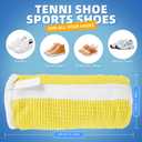 Washer Dryer Shoe Washing BagMicrofiber Wash Shoes Bags - Reusable Covers Sneaker Delicate Laundry Bags - Delicates Tennis Shoe Washing Machine Bag - Lazy Cleaner Storage Large Shoebag