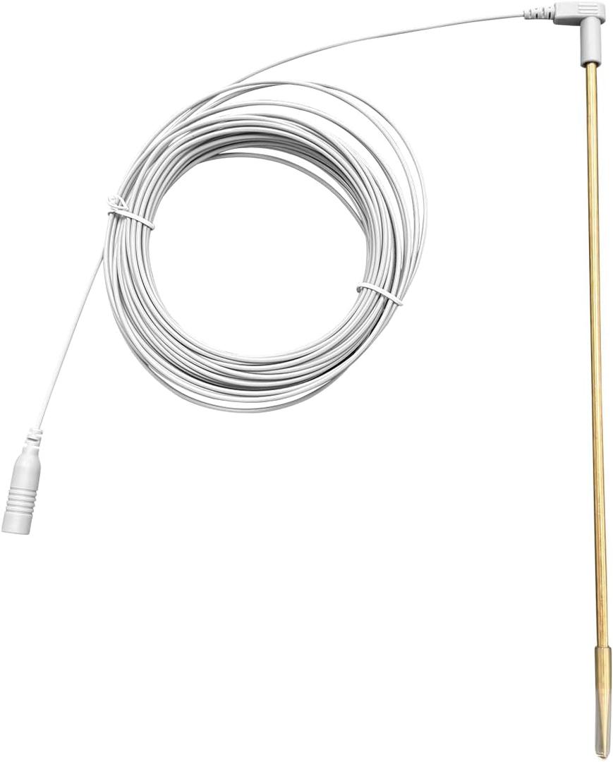 Grounding Rod, Portable Ground Rod with 40ft Grounding Wire Reconnect with the Earth, Great to Use with Grounding Sheet, Mat, Pillowcase, Pad