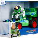 Jada Toy Story Turbo Buggy RC Buzz Lightyear 1 24 Scale Remote Control Car with Turbo Boost 2.4GHz USB Rechargeable Toys