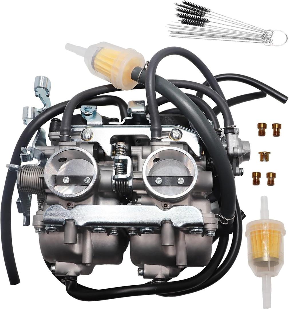 Carburetor Fit For Kawasaki Ninja 250R 250 EX250 1988-2007 ZZR 250 GPX 250 GPX 400 Replaces 15001-1433 15003-1602 M576-A055-TI