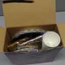 175Pcs Green and Gold Party Decoration - Green Plates and Napkins Party Supplies - Scalloped Paper Plates for Birthday Graduation Decorations, Serve 25 Guests