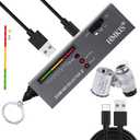 Diamond Tester Pen, High Accuracy Professional Jewelry Diamond Tester with 60X Jewelry Loop Magnifier, Diamond Selector for Novice and Expert