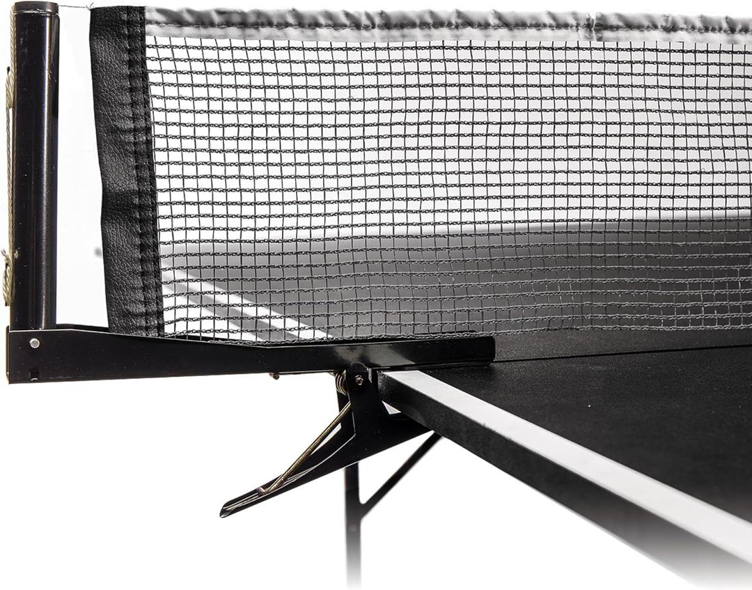 Franklin Sports Table Tennis Net - Portable and Easy Setup That Fits Most Ping Pong Tables - Adjustable Net Tension Great for Family Fun Or Pro Play!  64.96"L x 5.51"W x 1.38"H