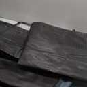 Garage Door Screen for 1 Car, 2 Car Garage, Magnetic Closure Heavy Duty Weighted Bottom Fiberglass Mesh Keep Annoying Animal Out (Black, 13 ft x 9 ft)