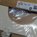 Bemis 500EC Durable Wood Toilet Seat with Easy Clean Hinges, Made in USA, Round, Bone
