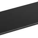 Danpoo Metal Wall Shelf, Black Floating Shelf, Small Bathroom Shelf, 12" Display Shelves for Wall Storage