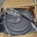Giraffe Tools Retractable Garden Hose Reel 1/2 Inch x 130 ft, Super Heavy Duty, Any Length Lock, Slow Return System, Wall Mounted and 180 Deg Swivel Bracket (Dark Grey)