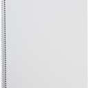 Maruman Spiral Note Basic Lined Notebook- A4, 11.69" x 8.98", 80 Sheets / 160 Pages, 6.5mm Narrow Ruled Journal, Perforated Pages & Wire-Bound to Lay Flat, Sturdy Kraft Cover, Made in Japan