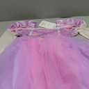 ToLaFio Princess Costume for Girls Halloween Fancy Party Dress Princess Dress Up Clothes for Little Girl, 6-7Years