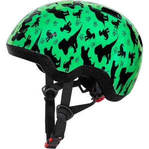 Toddler Helmet, Baby Infant Kids Bike Helmet for Kids Age 1-3/2-4/3-5/5-8 Adjustable Toddler Bike Helmets for Boys Girls for Scooter Skateboard Cycling, Size: Small for Infant/Toddler 1-3 (16.9"-19.7")(Green)