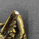 Wall Sculptures 3D Animal Head Wolf Head 22.5x20cm, Wall Sculpture Animal Head Wolf Head, Antique Copper Artificial Resin Taxidermy Head Statue