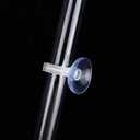 Estink Aquarium Feeding Tube, Acrylic Transparent Fish Feeder for Crystal Shrimp, Tropical Fish (Tube Length 40 cm)